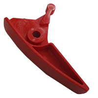 LEVA COMANDO RUBINETTO MG 6/10ROSSA