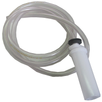 Trappola per aria con tubo - Øe=18mm H=70mm - ØT=7X4mm L=930mm