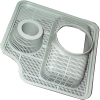 WASHING FILTER FOR MICROFILTER LF 2004 FOR COMENDA