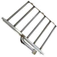 "BRUCIATORE; INOX 441;PER BRASIERA 100LT"