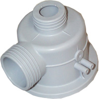 CORPO D'ASPIRAZIONE/SCARICO GRIGIO SCURO