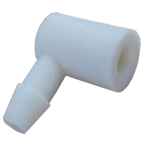 RACCORDO PORTAGOMMA 90° X  HF
