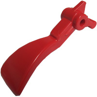 LEVA COMANDO RUBINETTO ROSSA