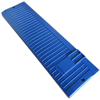BLUE LOWER PANEL 4/82 ABS WITH CAP