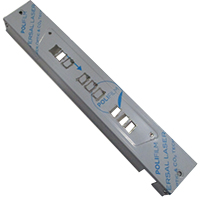 CONTROL PANEL AP/AS40.31 SQUARED HOLES