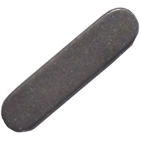 FEATHER KEY ST. STEEL C40 6x6x25 mm