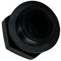 BLACK PLUG WITH GSKET 1/2""GAKT20"