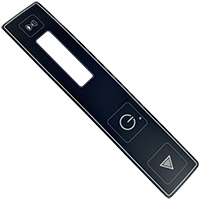 MEMBRANA ADESIVA SERIE AUE CON DISPLAY BLU