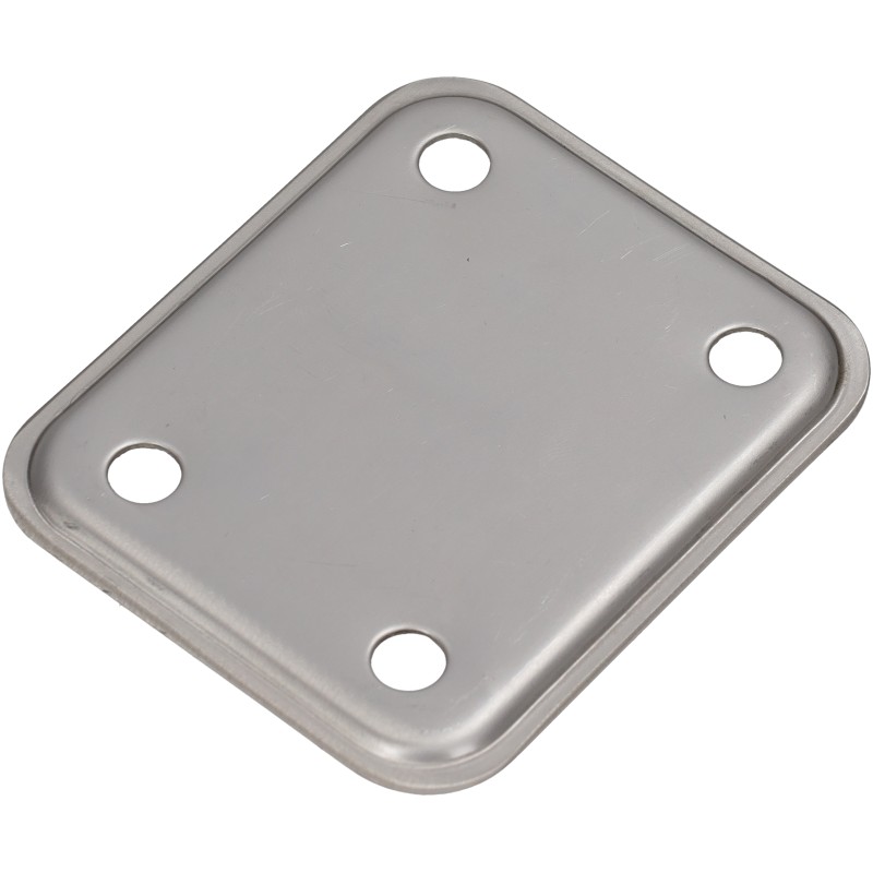 STAINLESS STEEL FLANGE WITH HEATING ELEMENT HOLE