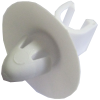 CLIP PLASTICA 1/4"