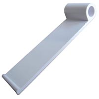 BANDIERINA ABS NSF 23x81 mm FORO ø 8 mm