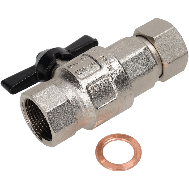 SWIVEL DRAIN TAP KIT 1''F-F