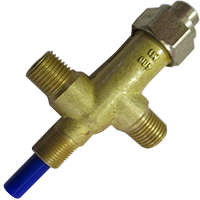 GAS TAP M1C  1/4MX1/4M   FIX  HT