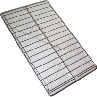 STEINLESS STEEL GRILL FOR OVEN 325X530 MM