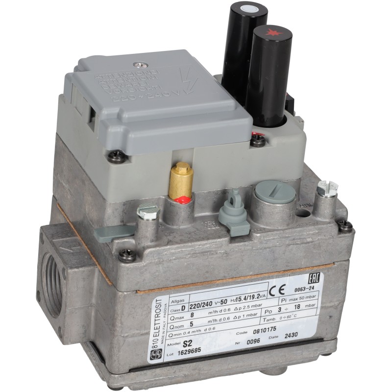 ELETTROSIT VALVE LONG PUSH-BUTTON 3/4