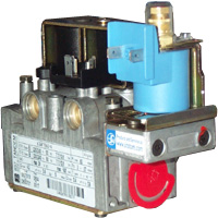 GAS VALVE 837 TANDEM 220/240V 50HZ  5-37 MBAR 28VCC