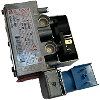 837 TANDEM 220/240V 50Hz,  3-37 mbar 28V, Blu solenoid, No pilot outlet,  -20°
