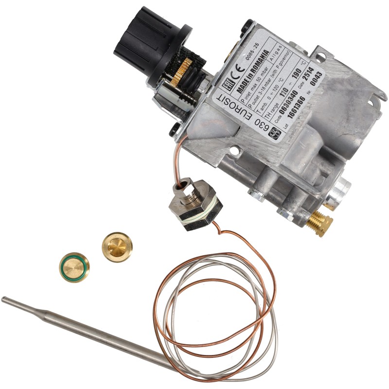 EUROSIT CATERING (120 ) 110 - 190 ° con tappo e reg. max, con nuova Manopola (sostituisce 0.630.322)