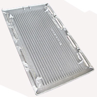 GROOVED PLATE 2 / F 90 NORMAL