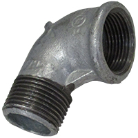 "GOMITO 90°FE.MF.1""ZINC.92TT1Z"