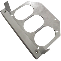 REAR BURNER FIXING PANEL GF49/1