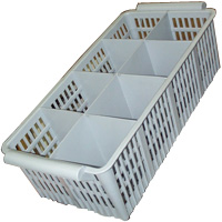 CUTLERY-RACK LITTLE BASKET 8 SPACES