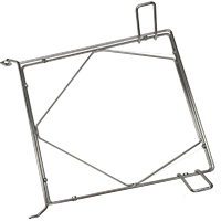 BASKET SUPPORT IN POLISHED WIRE FOR HOOD DISHWASHER