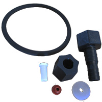 KIT O-RING TANK-RUBBER-HOLDER BLFC NUT 3/8