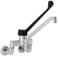 RUB. MISCELATORE BIFORO MONOCOMANDO A MURO BOCCAFUSA DA MM.250
