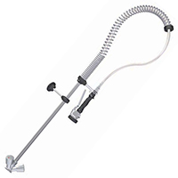SHOWER UNIT WITH TAP HOT AND COLD WATER HANDLE