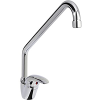 ONE HOLE MIXER WITH SWINGING "C" SPOUT 250mm