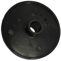 CLOCK PLASTIC DISC KNOB CELME 300